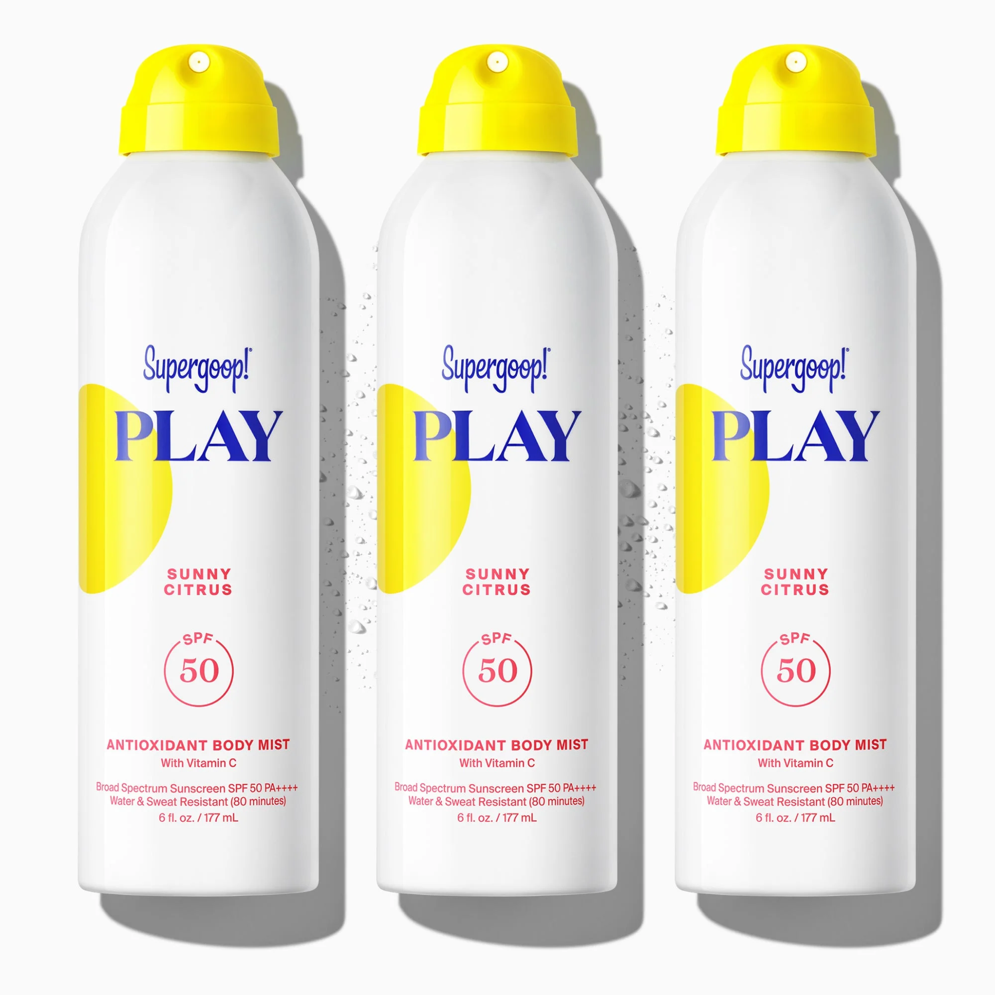 PLAY Antioxidant Body Mist SPF 50 with Vitamin C - 1