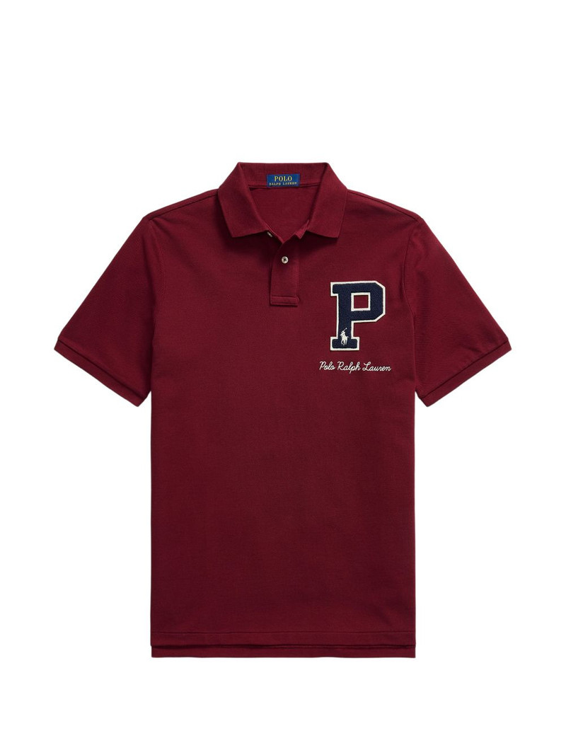 logo polo shirt 1