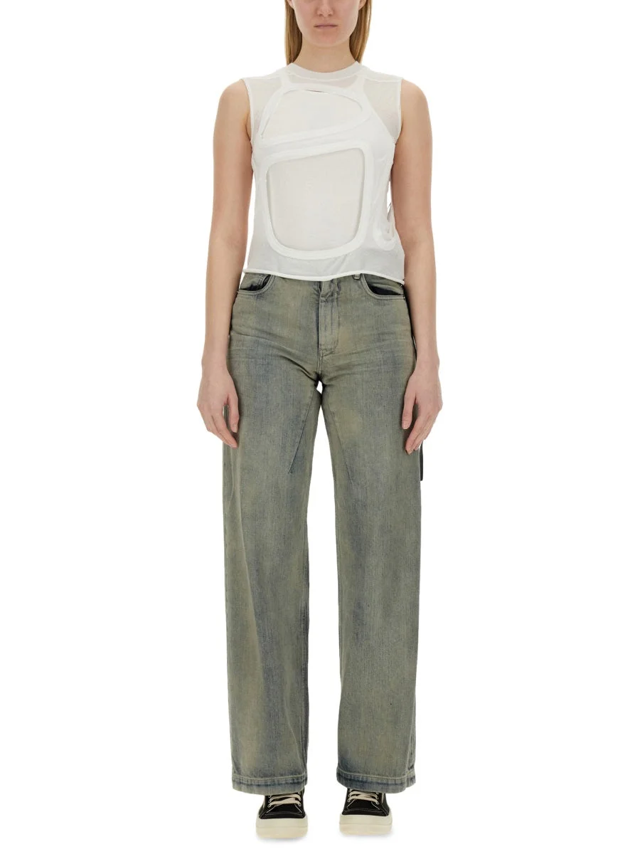 Rick Owens Drkshdw Women Top Cut Out - 1