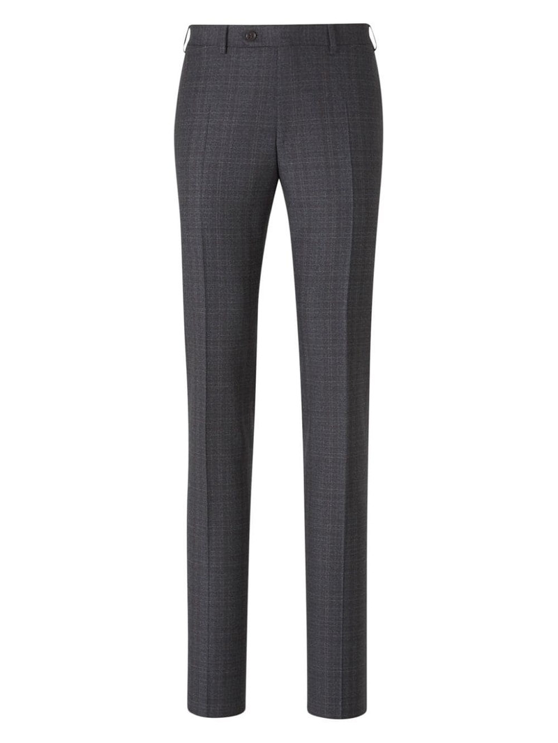 Canali checked two-piece suit outlook