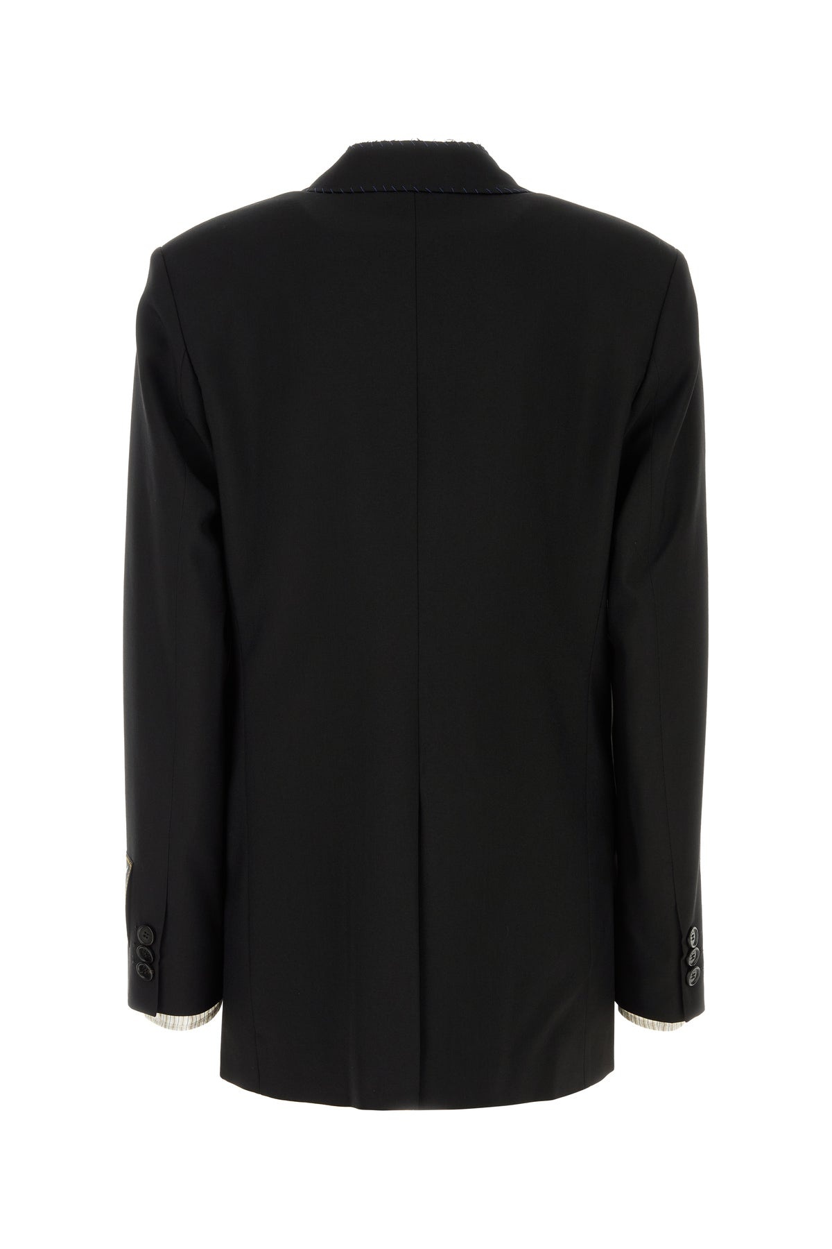 Black wool blazer - 2
