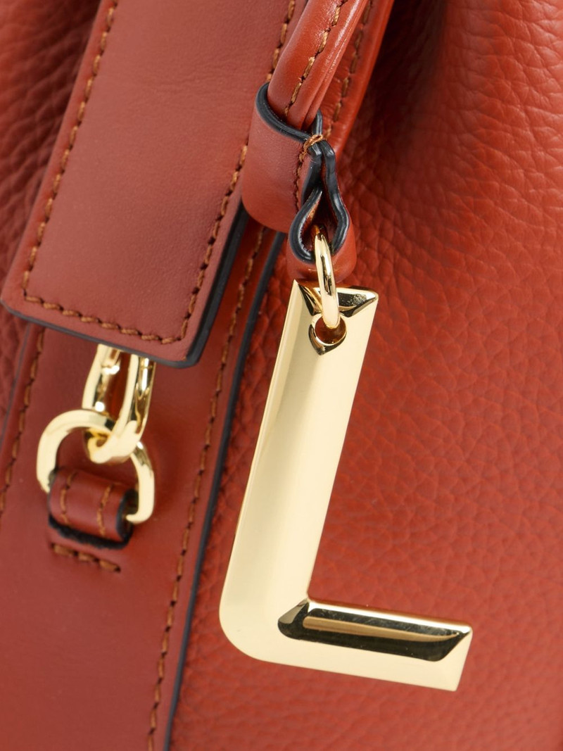 Elles leather bucket bag 5