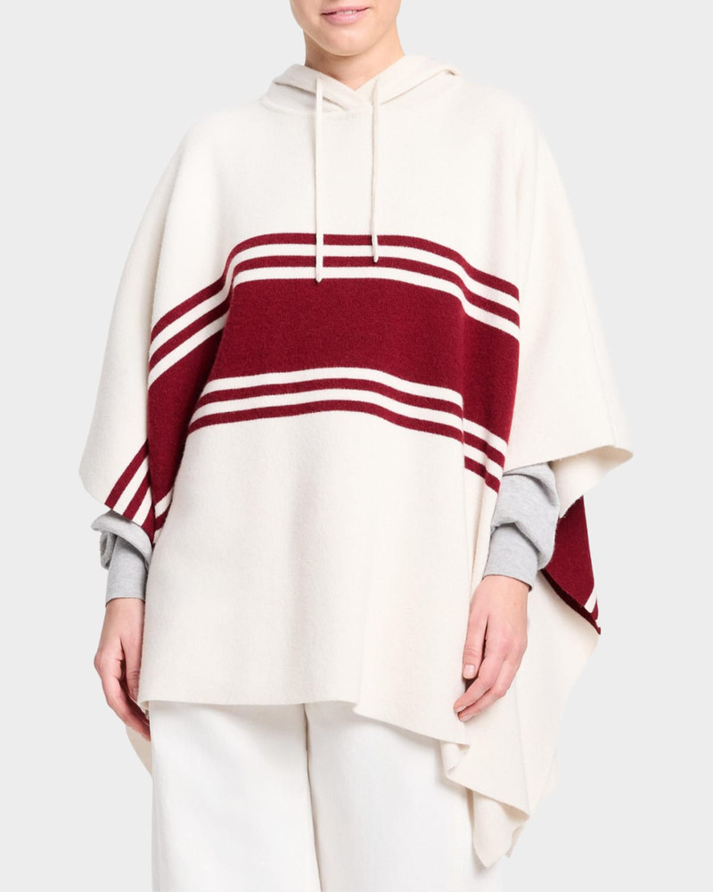Hooded Cashmere Poncho 3
