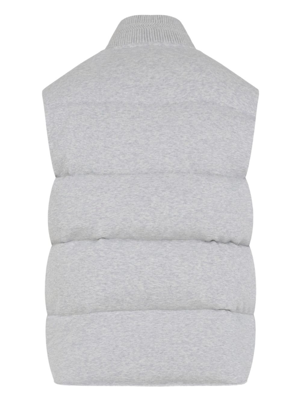 quilted panelled vest - 2