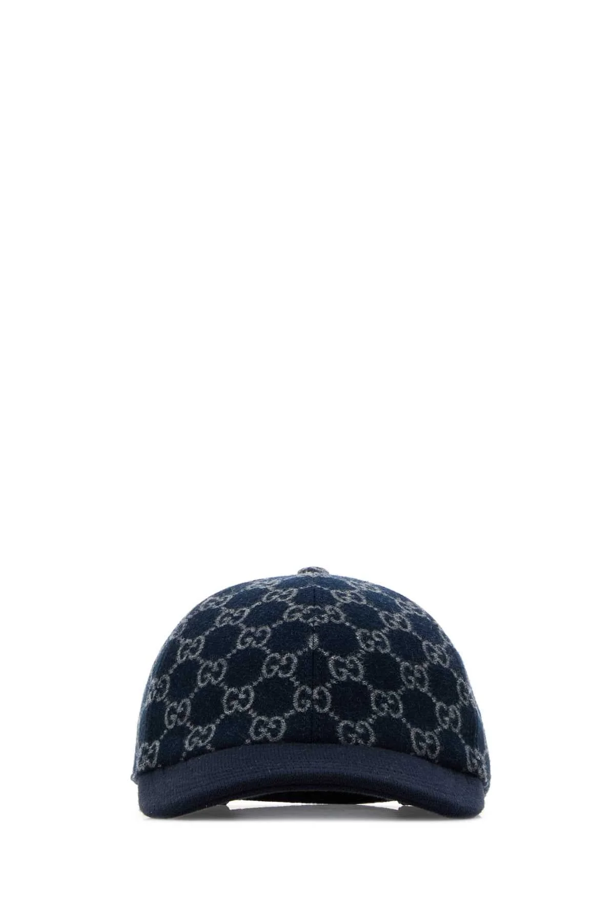Gucci Men Embroidered Wool Baseball Cap - 1