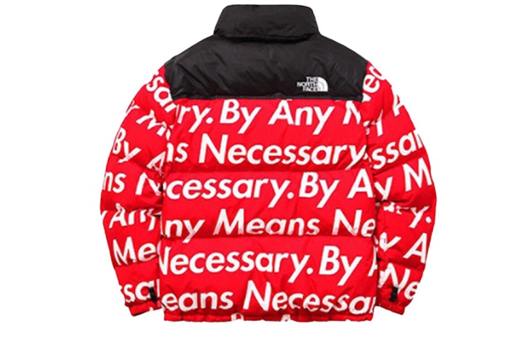 Supreme FW15 X The North Face By Any Means Nuptse Jacket 'Red' SUP-FW15-621 - 2