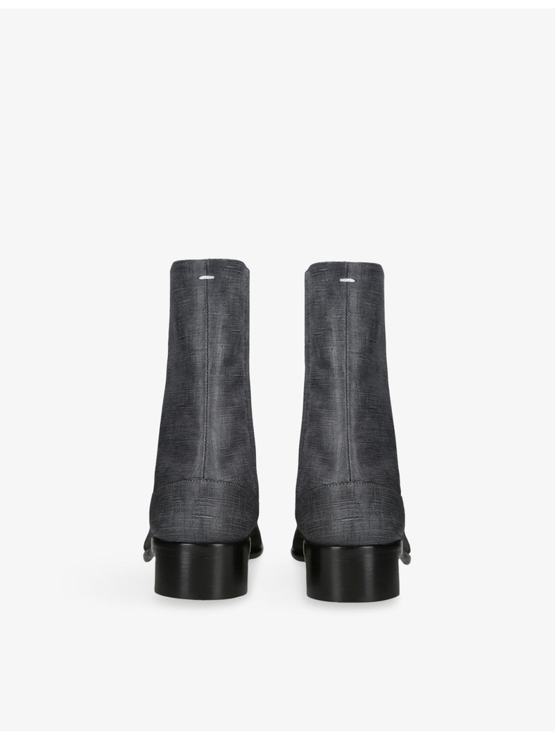Maison Margiela Tabi 30 Leather Ankle Boots outlook