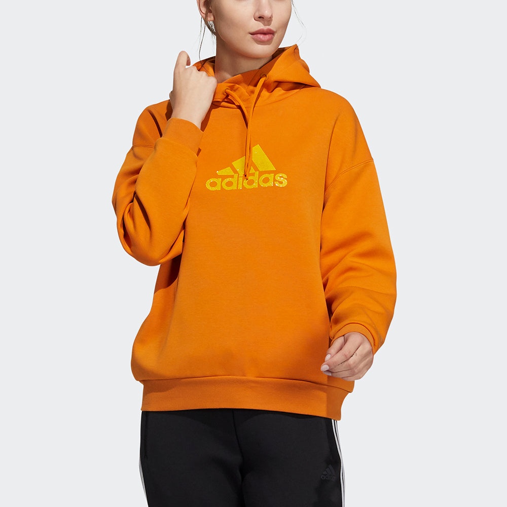 (WMNS) adidas Fi Swt Hood Logo HB7361 - 2