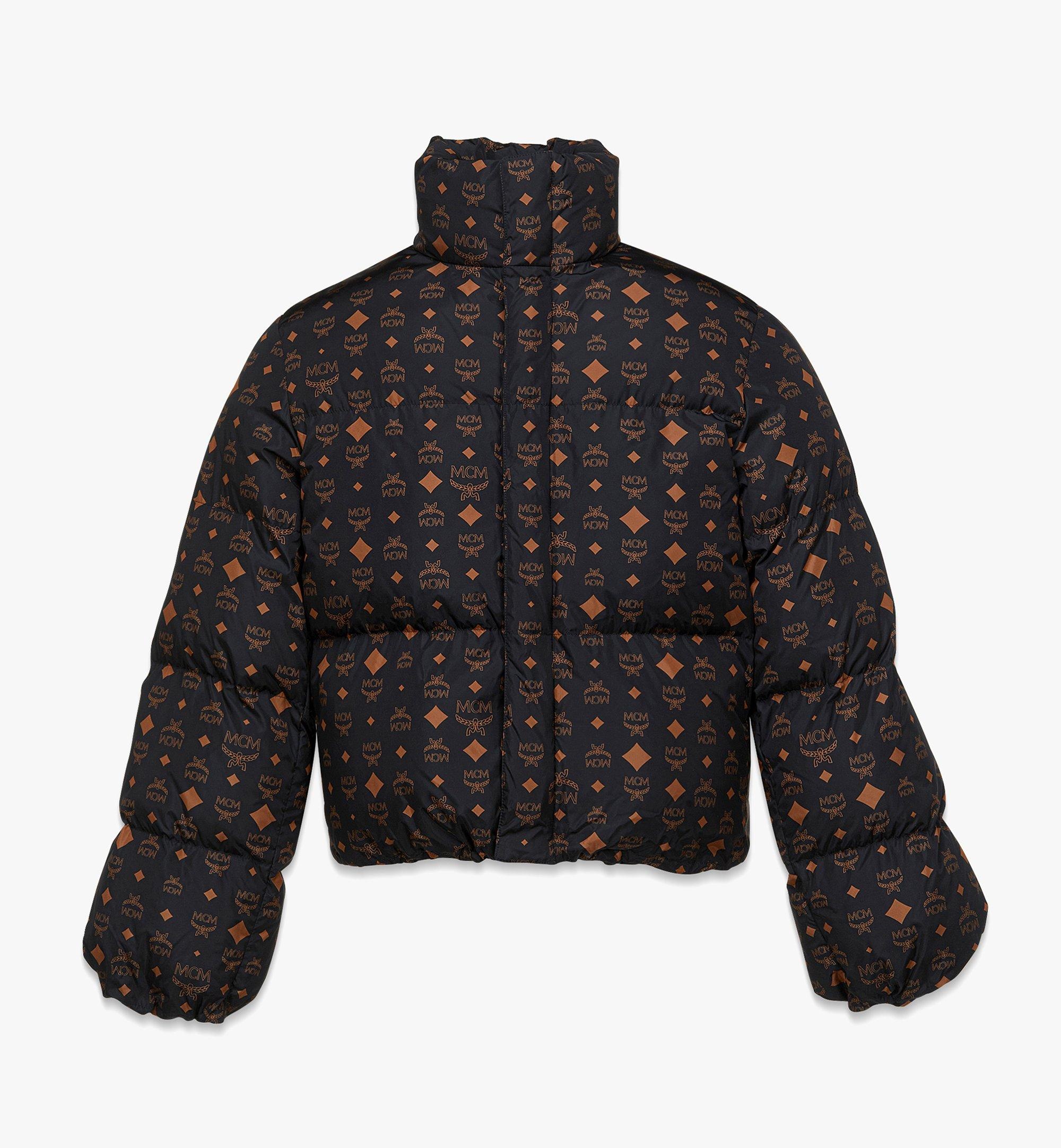 Monogram Print Puffer Jacket in Regenerated Nylon - 1