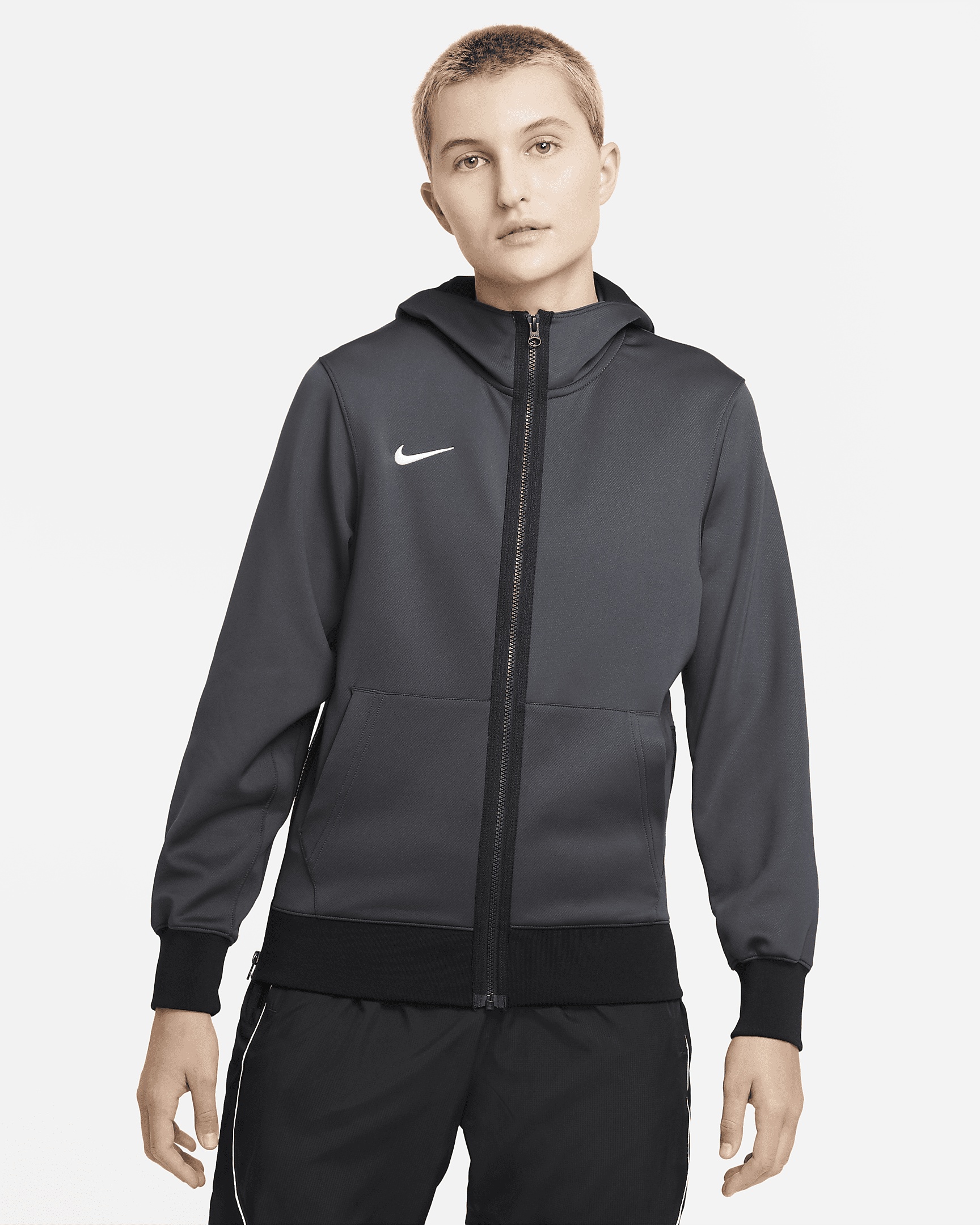 Nike Dri-FIT Showtime Women's Full-Zip Basketball Hoodie - 1