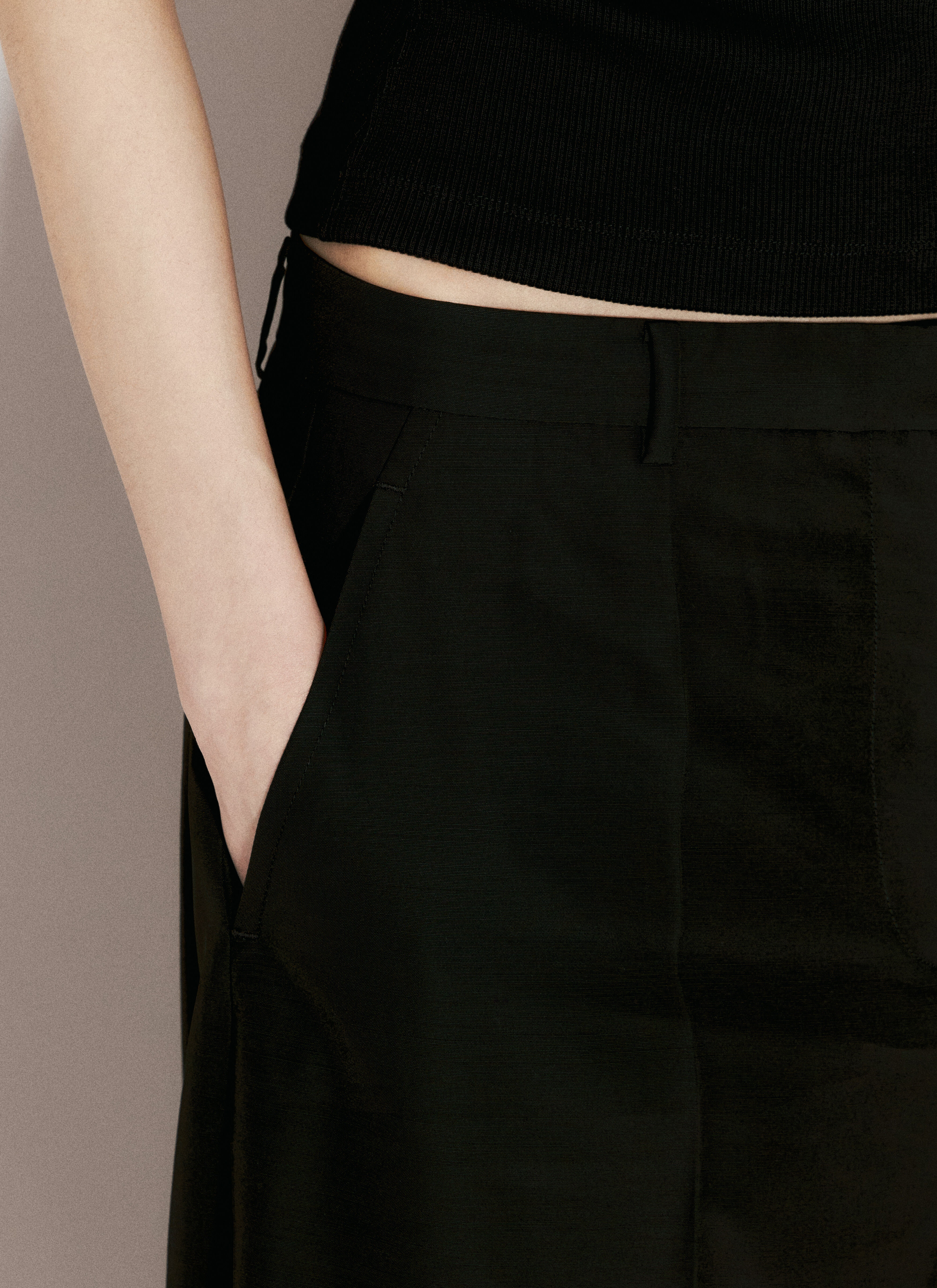 Rear Split Pants - 2