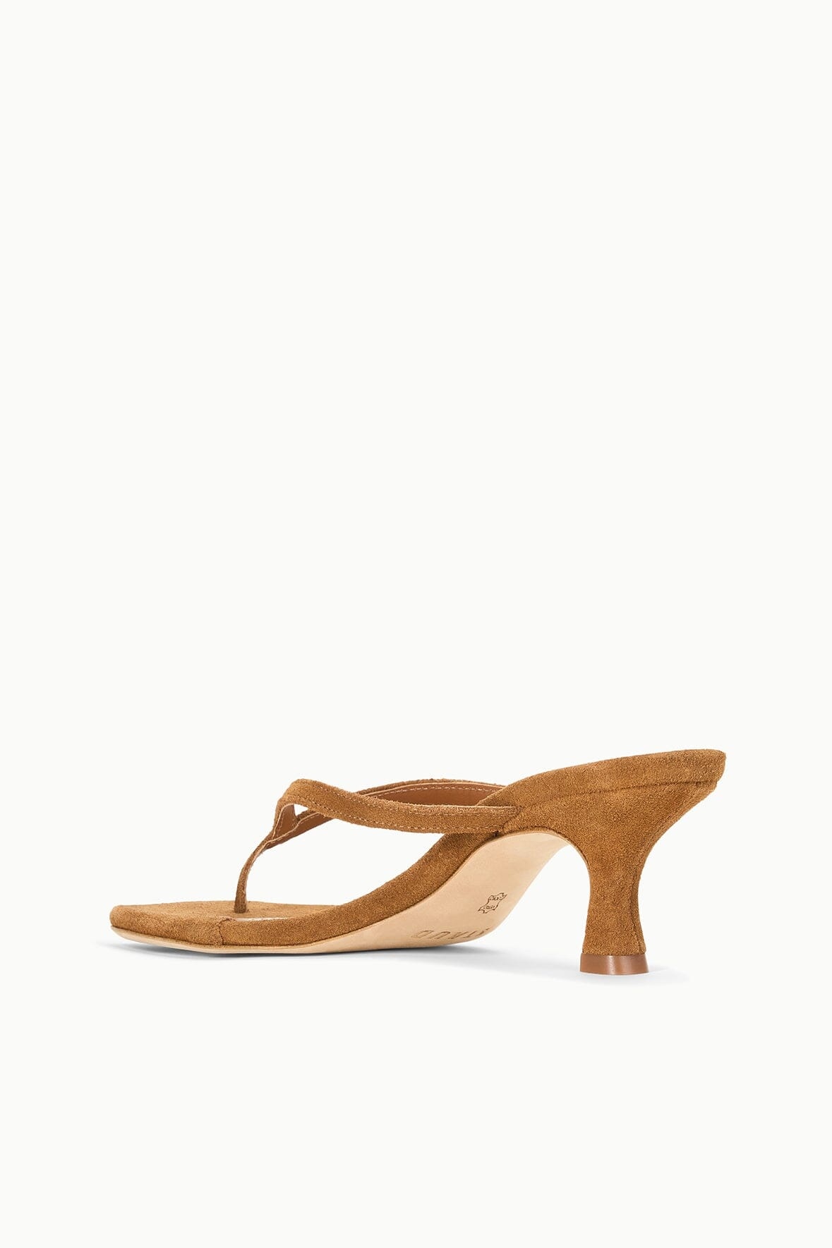 STAUD FREJA KITTEN HEEL TAN - 4
