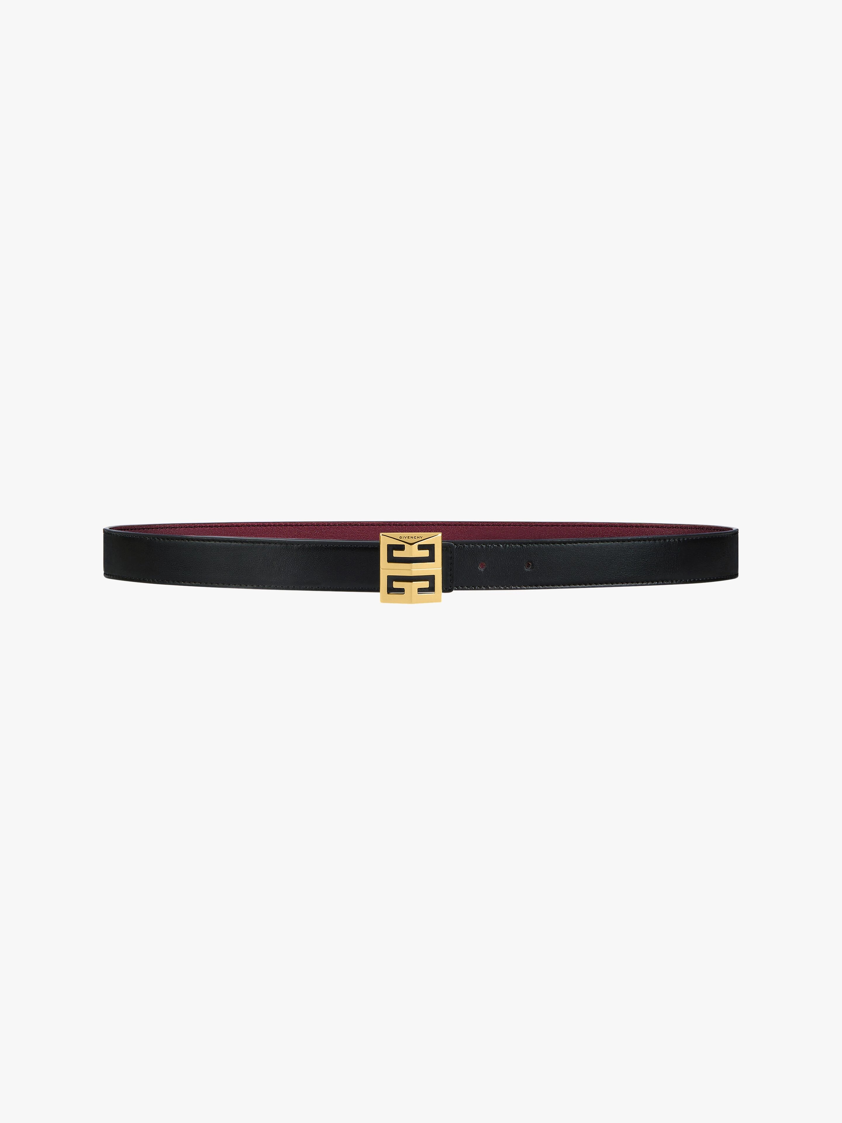 4G REVERSIBLE BELT IN LEATHER - 1