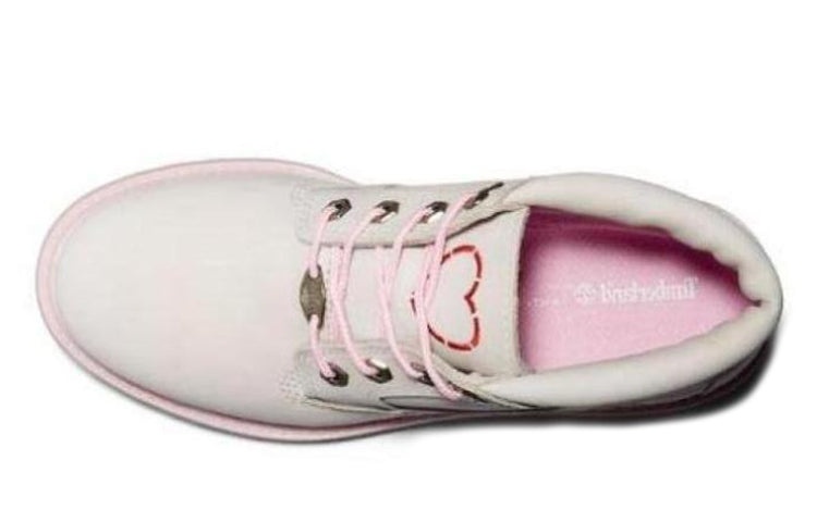 (WMNS) Timberland Womens Nellie Chukka Double Waterproof Boot 'White Pink' A28H7143 - 4