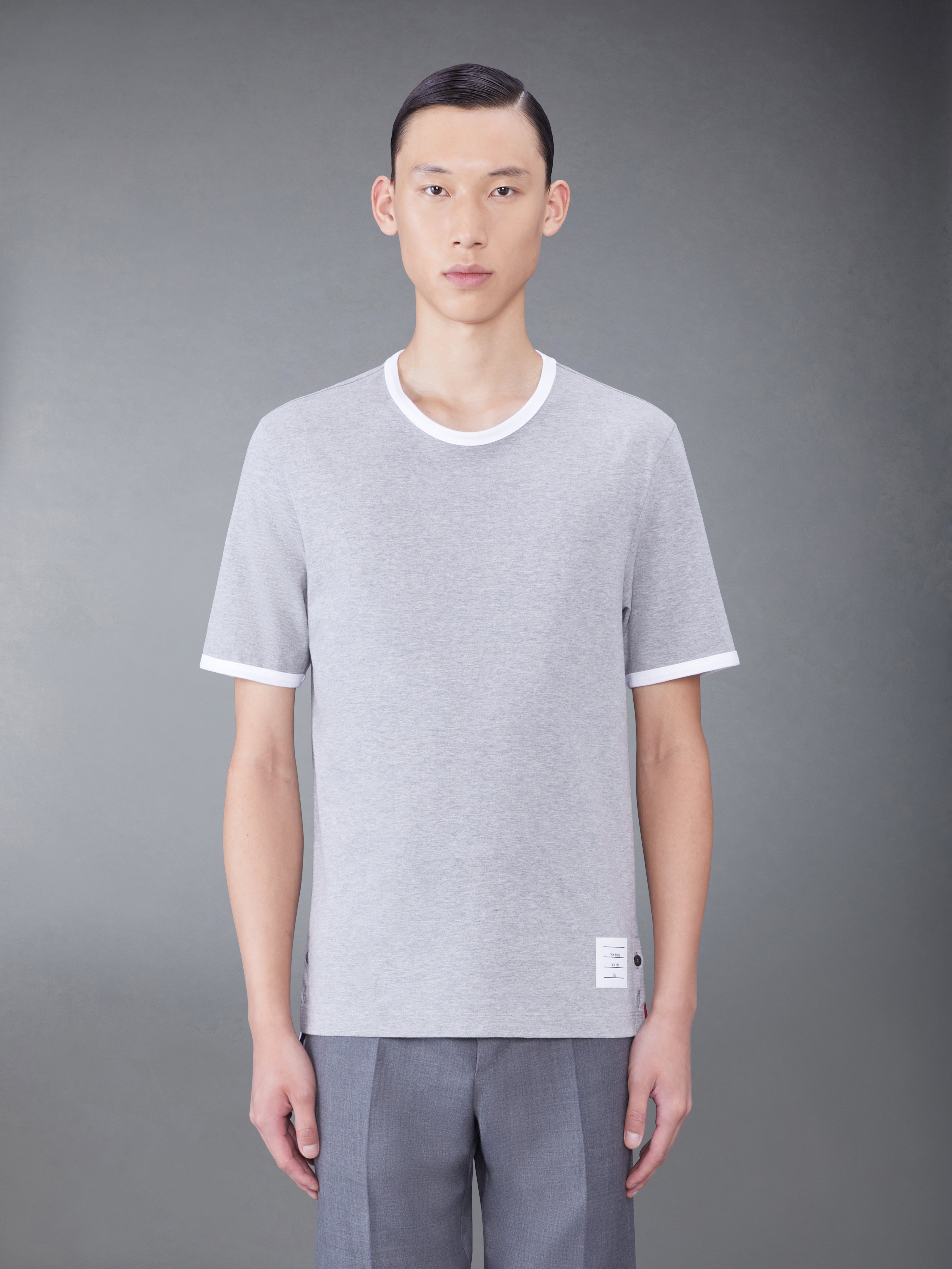 MEDIUM WEIGHT JERSEY RINGER TEE - 1