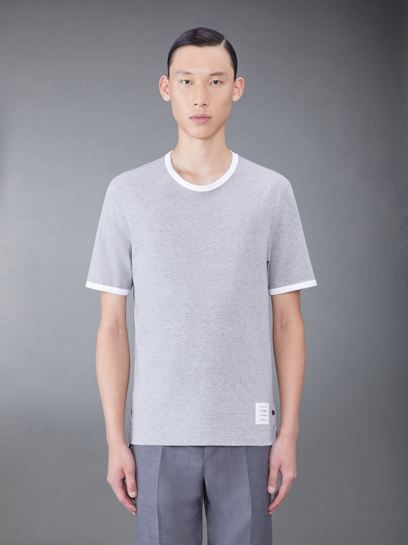 MEDIUM WEIGHT JERSEY RINGER TEE - 1