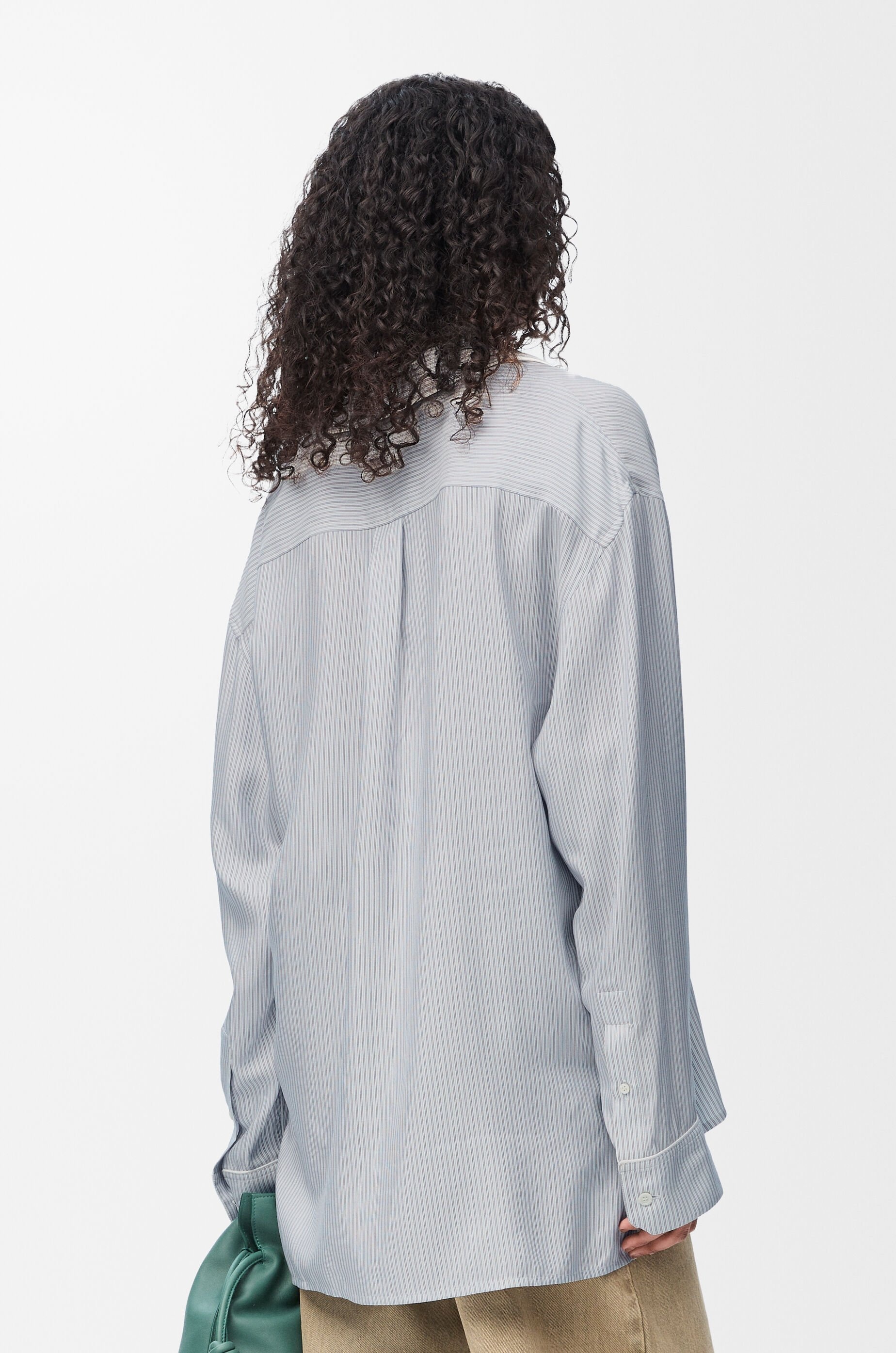 Pyjama blouse in silk - 4