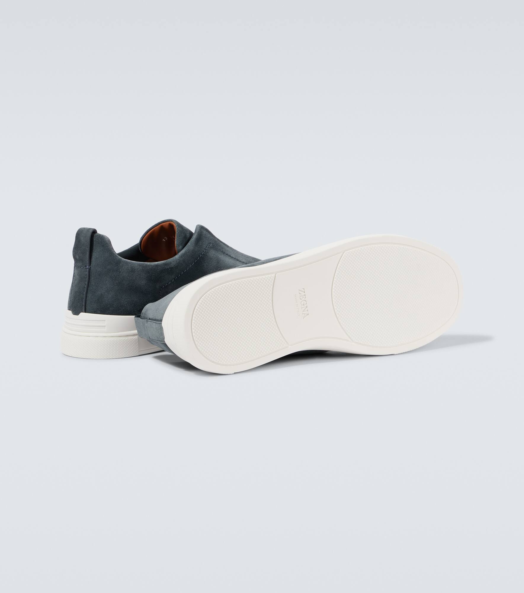 Triple Stitch suede sneakers - 7