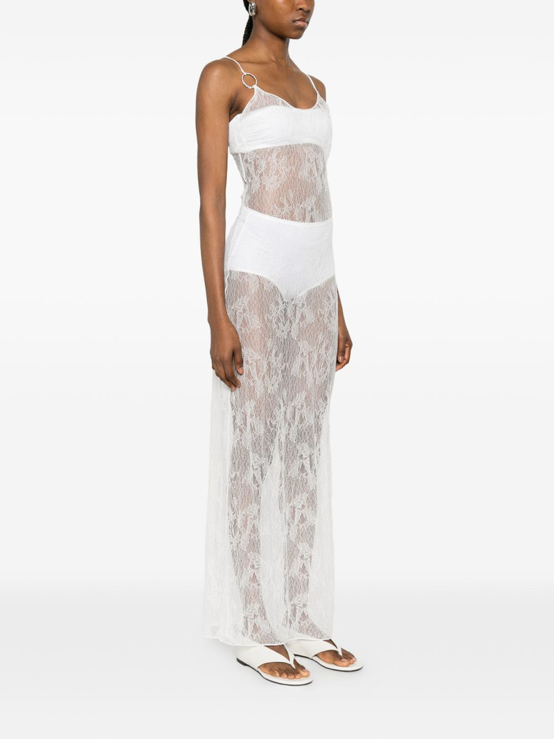 lace ring-detail maxi dress 3