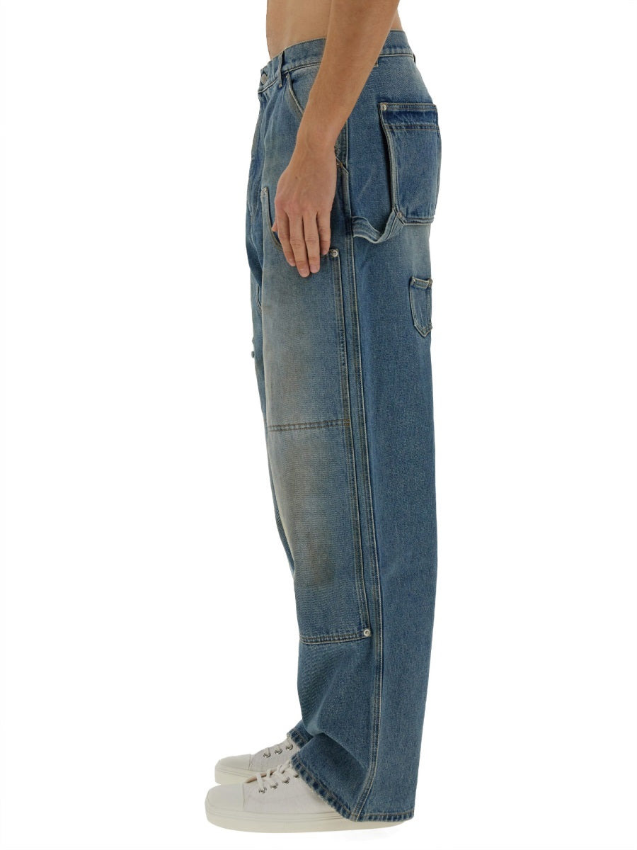Moschino Men "Wide-Leg" Jeans - 4