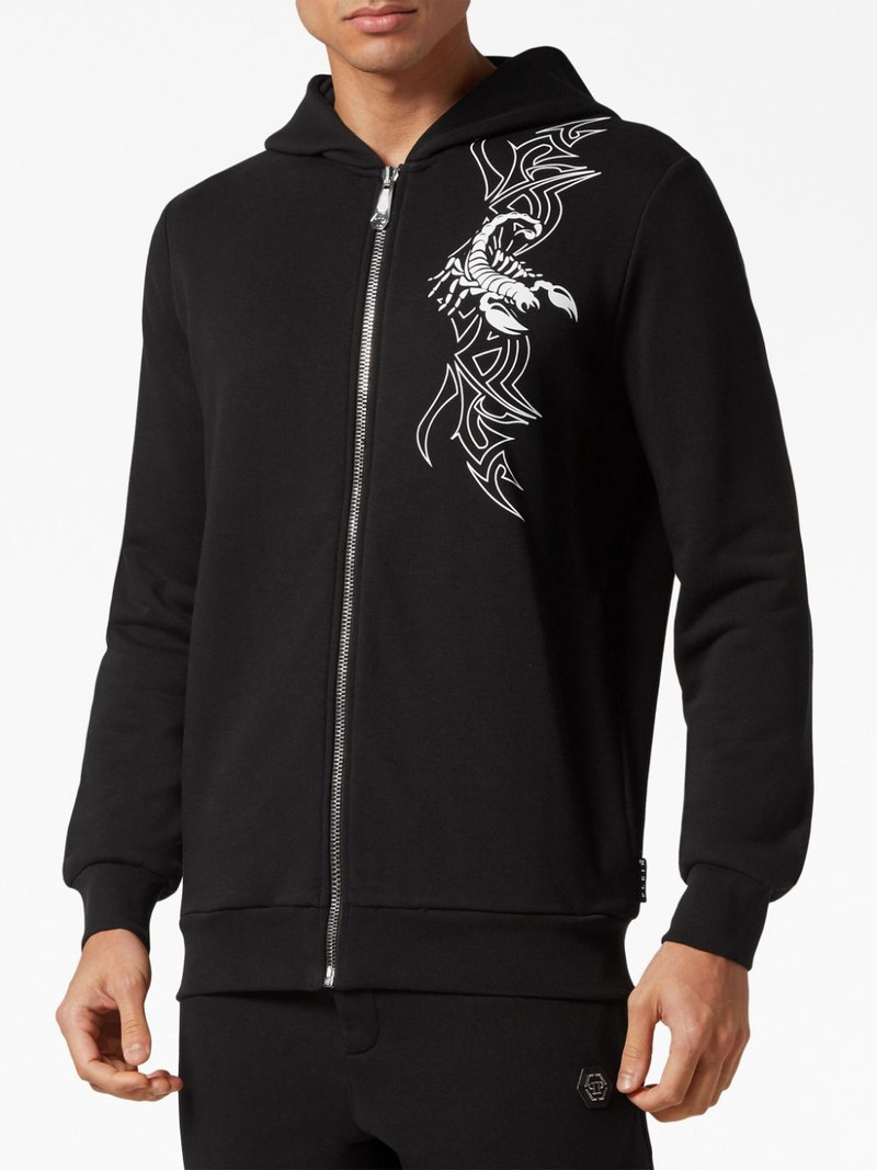 Scorpion zip-up hoodie 3