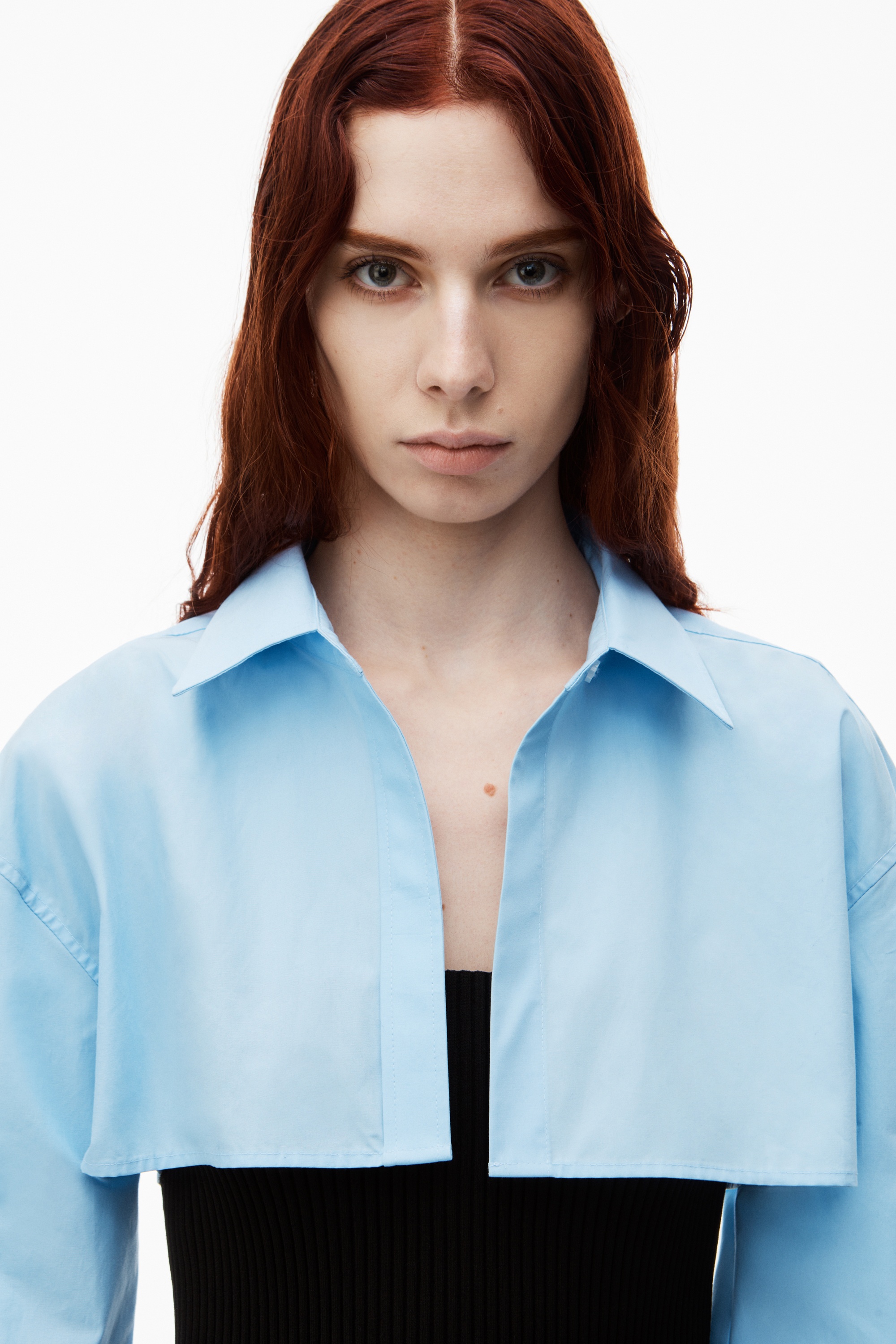 Pre-Styled Cropped Cami & Button Up Twinset Dress - 4