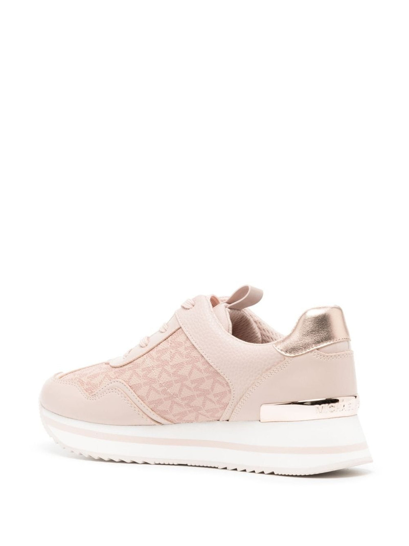 Raina logo-jacquard platform sneakers 3