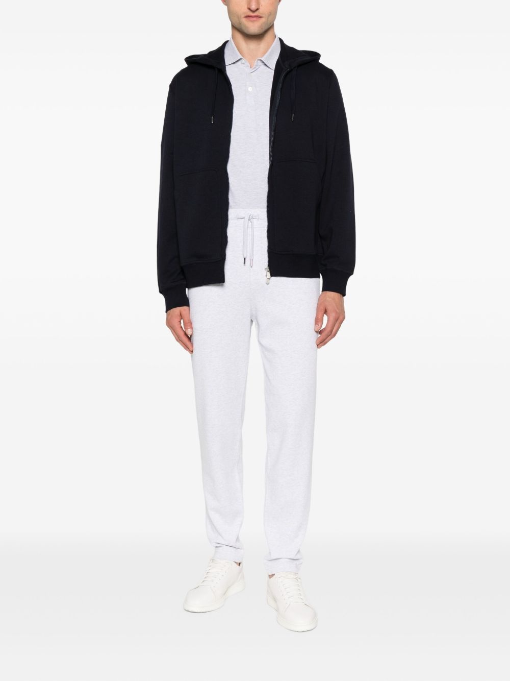 zip-up sweatshirt - 2