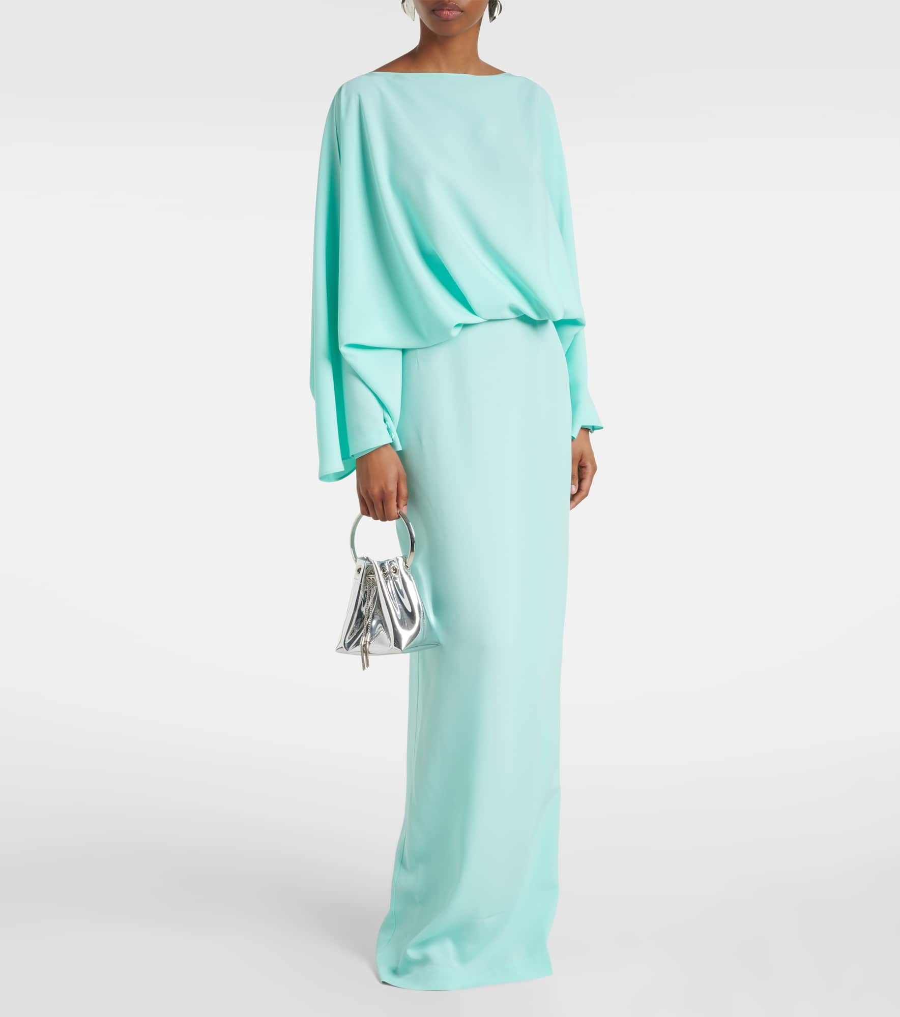 La Maddalena crêpe cady gown - 2
