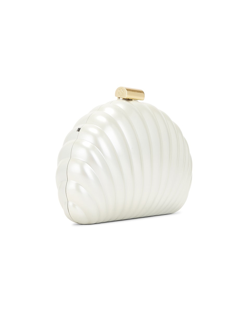 Monet Pearlized Shell Clutch - 4