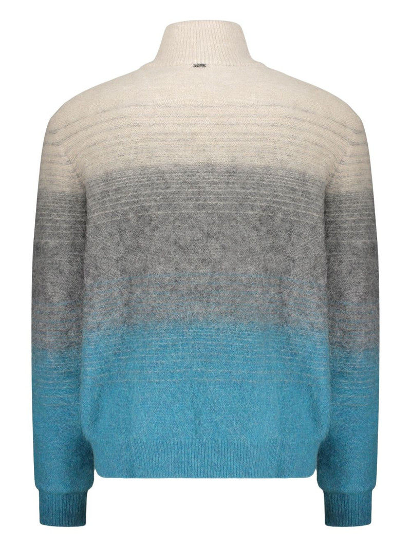 Herno high-neck cardigan outlook