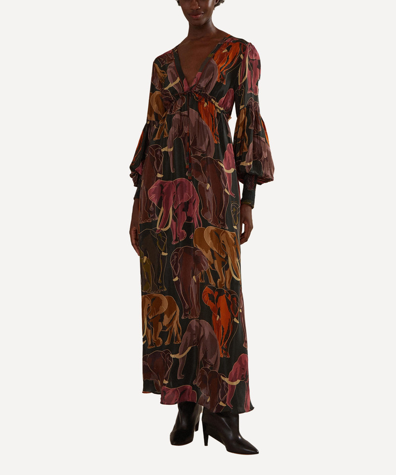 FARM RIO Elephants Maxi Dress outlook