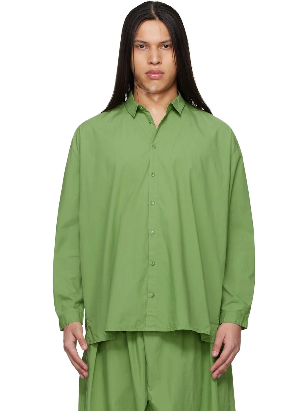 Green 'The Draughtsman' Shirt - 1