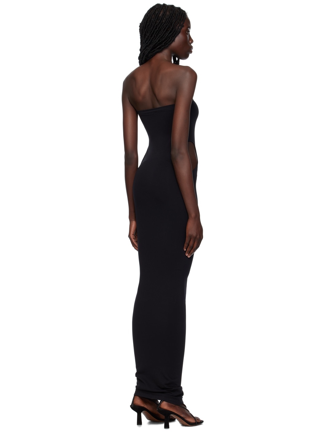 Black Fatal Cutout Maxi Dress - 3