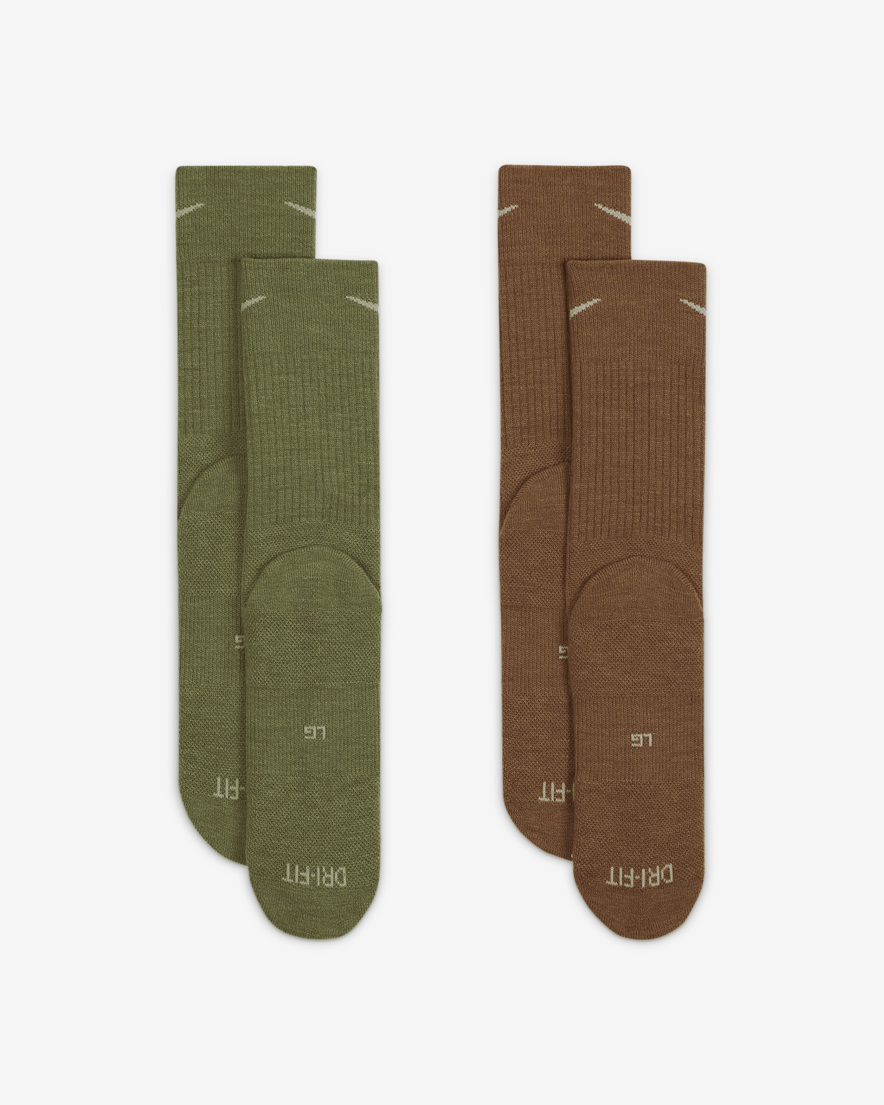 Nike Everyday Wool Cushioned Crew Socks (2 Pairs) - 3