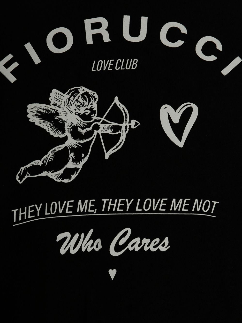 cupid-print sweatshirt - 3