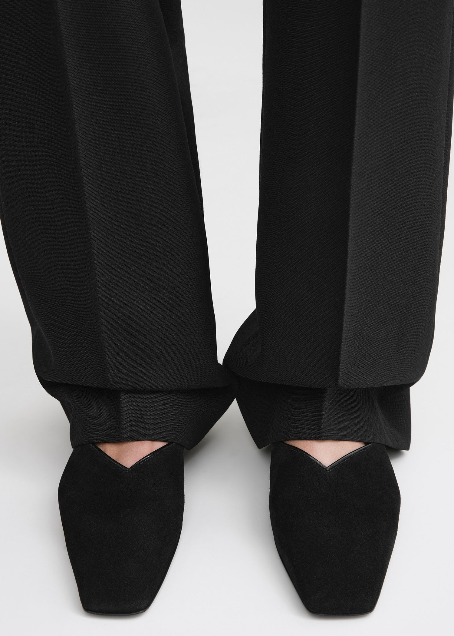 フラットシューズ TOTEME THE EVERYDAY FLAT Totême The Everyday Flat black | REVERSIBLE