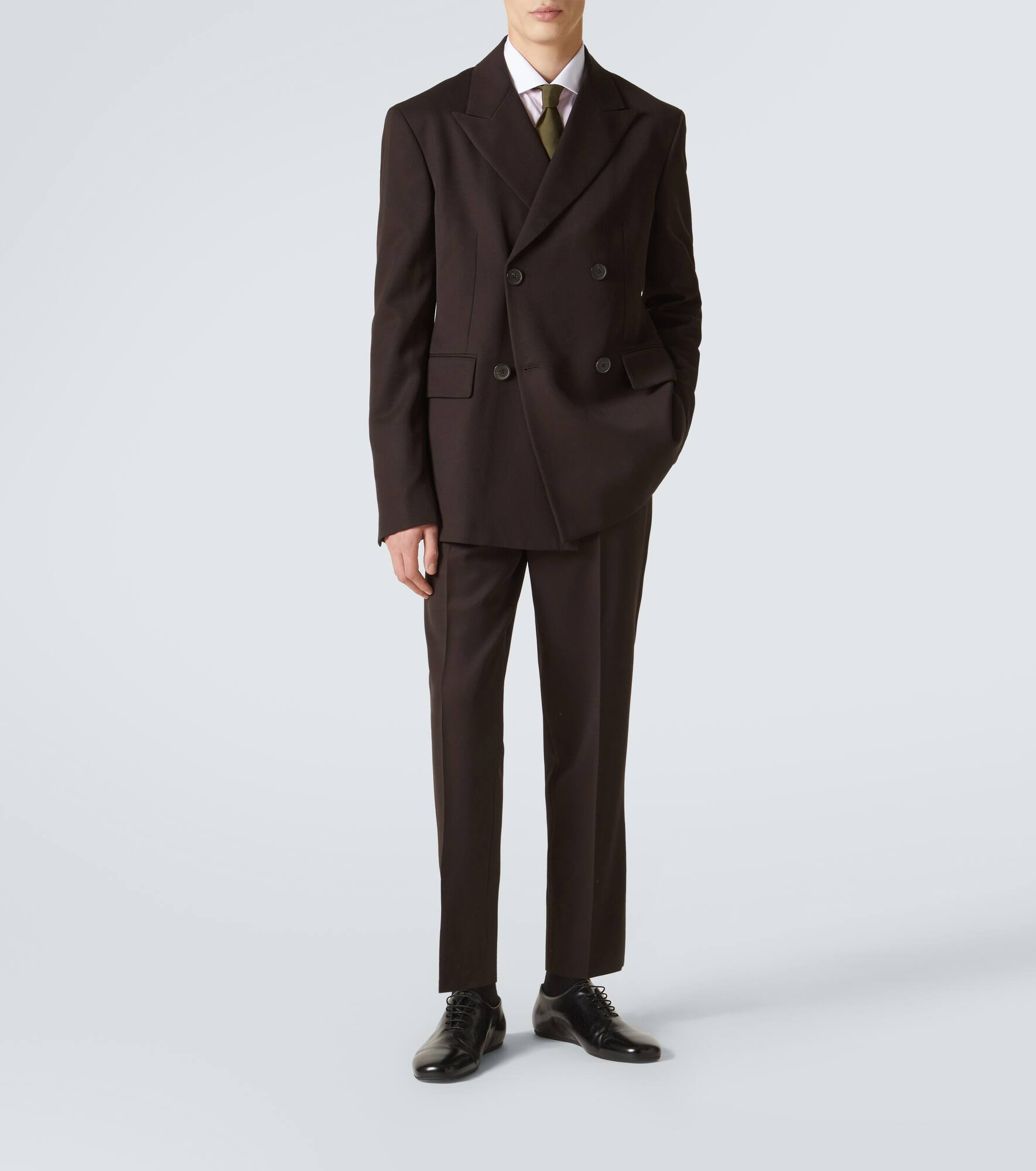 Virgin wool gabardine blazer - 2