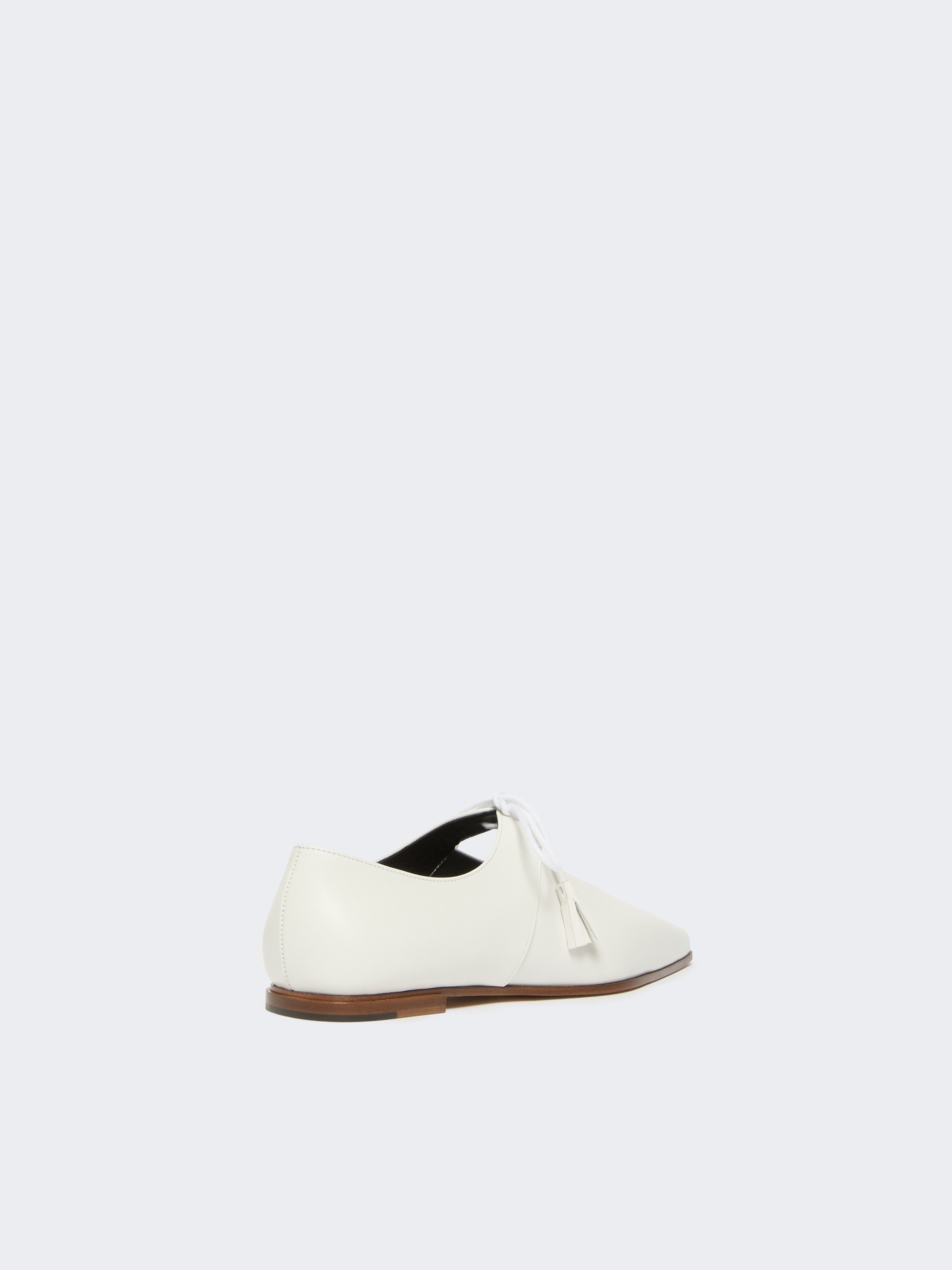 LACEUP Smooth leather ballet flats - 3