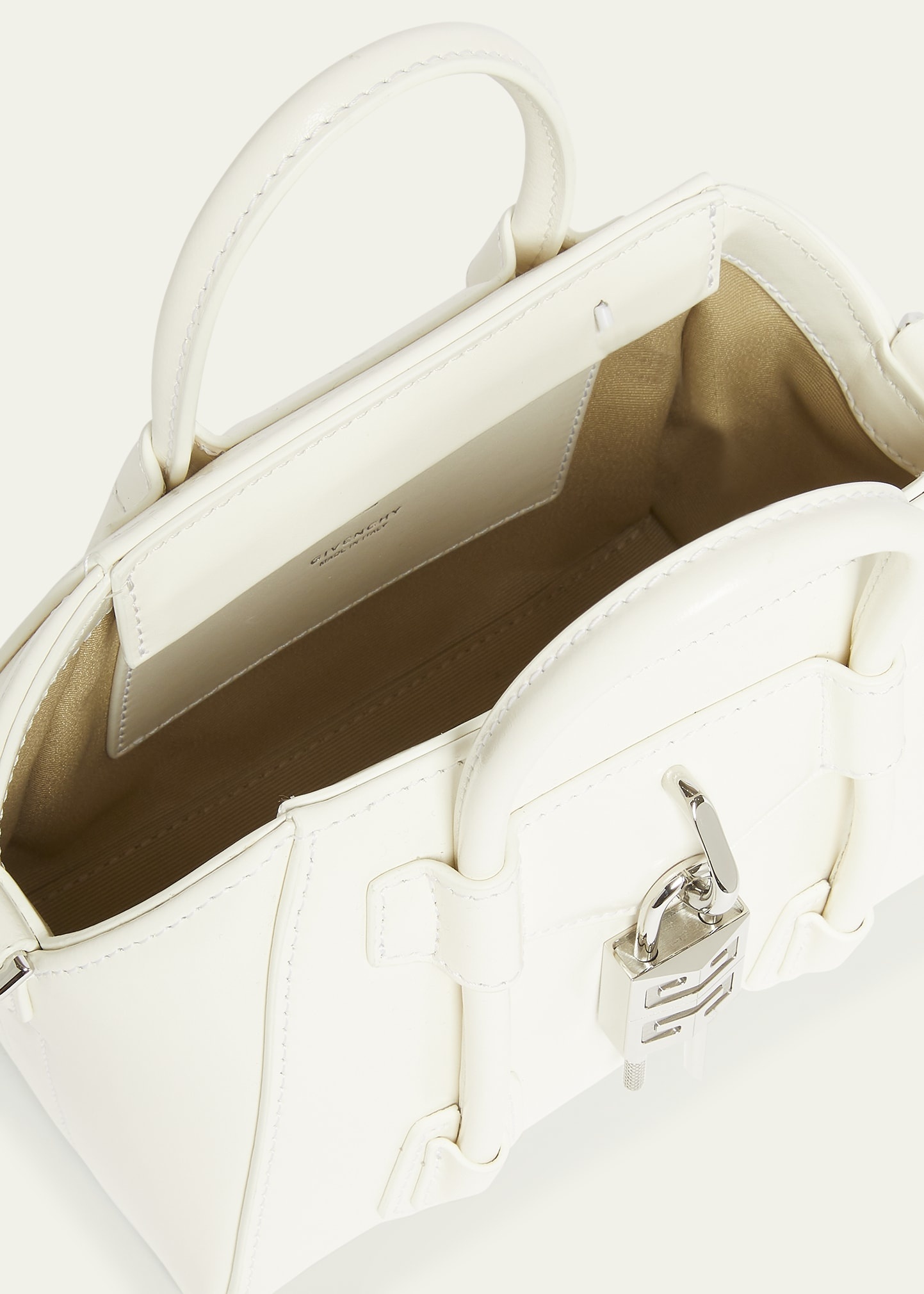 Antigona Lock Toy Top-Handle Bag in Leather - 4