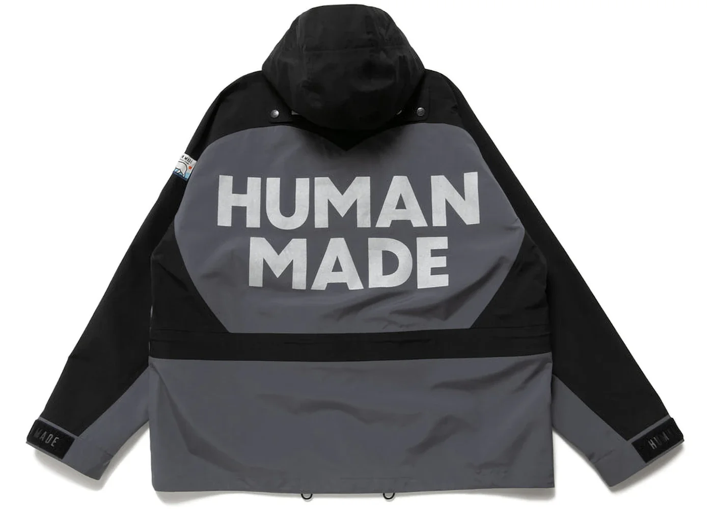HUMAN MADE ヒューマンメイド 3-LAYER SHELL JACKET Human Made Human Made 3-Layer Shell Jacket Black | REVERSIBLE