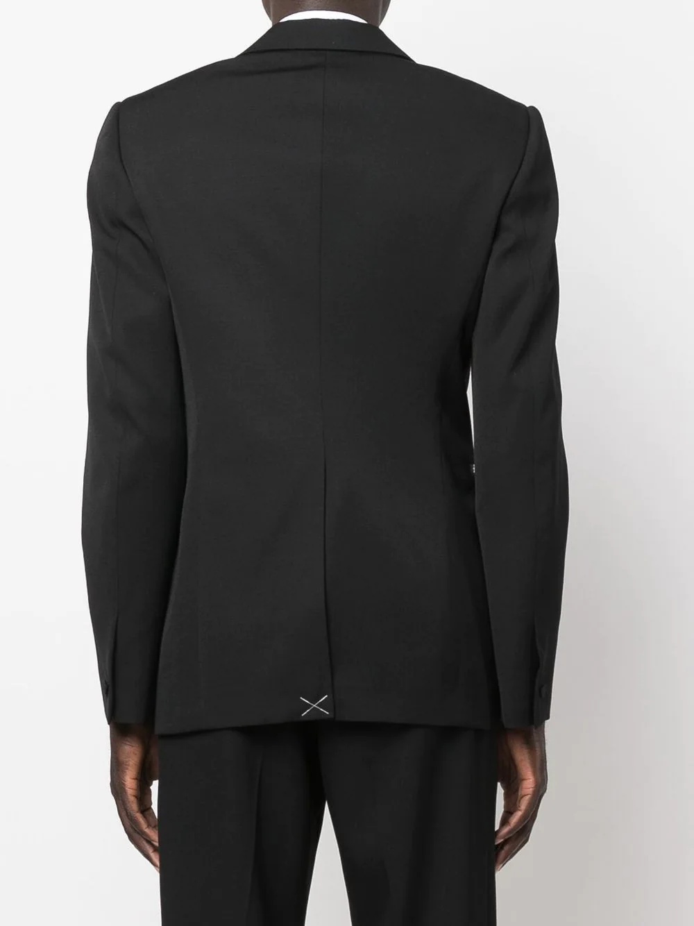 tailored single-breasted suit jacket - 4