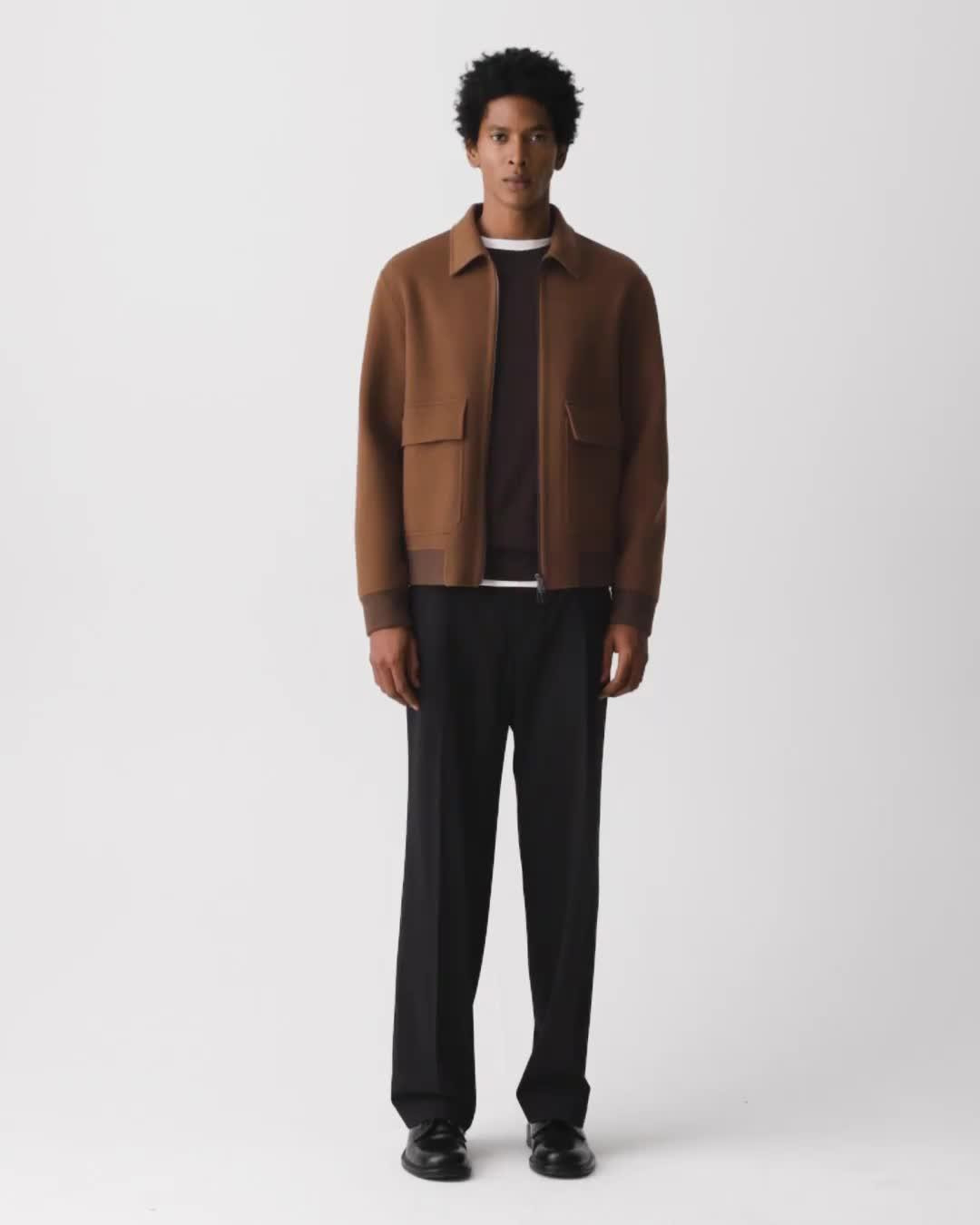 Sean Jacket in Double-Face Wool-Cashmere - 7