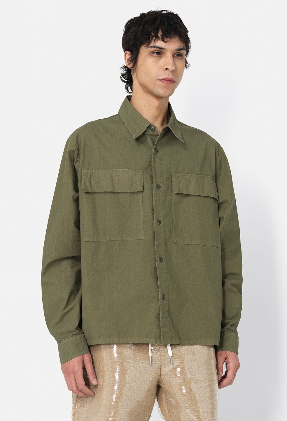 COTTON HIMALAYAN WORK SHIRT - 1