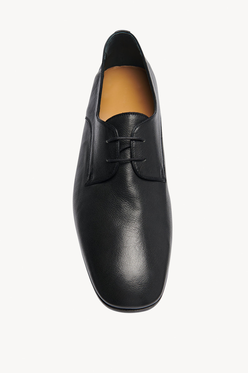 美品【THE ROW】DYLAN DERBY サイズ41 The Row Dylan Derby Shoe in Leather | REVERSIBLE