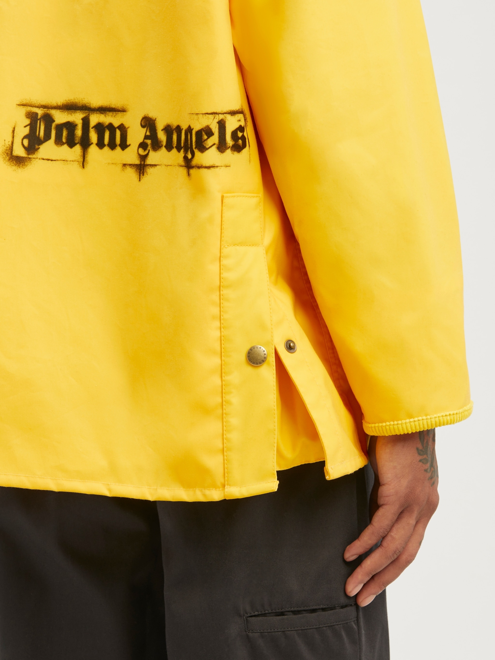 Palm Angels x Barbour Bedale Wax Jacket - 7