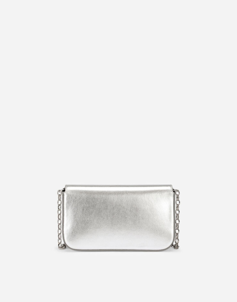 DG Girls clutch in nappa mordore leather 3