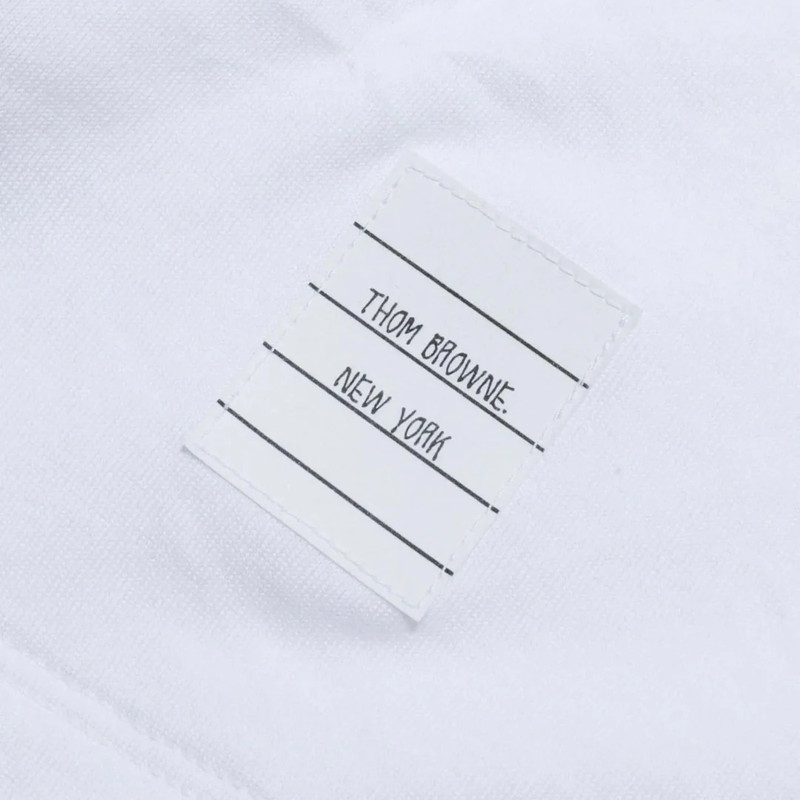 Thom Browne Jersey Relaxed Side Slit Tee Women outlook