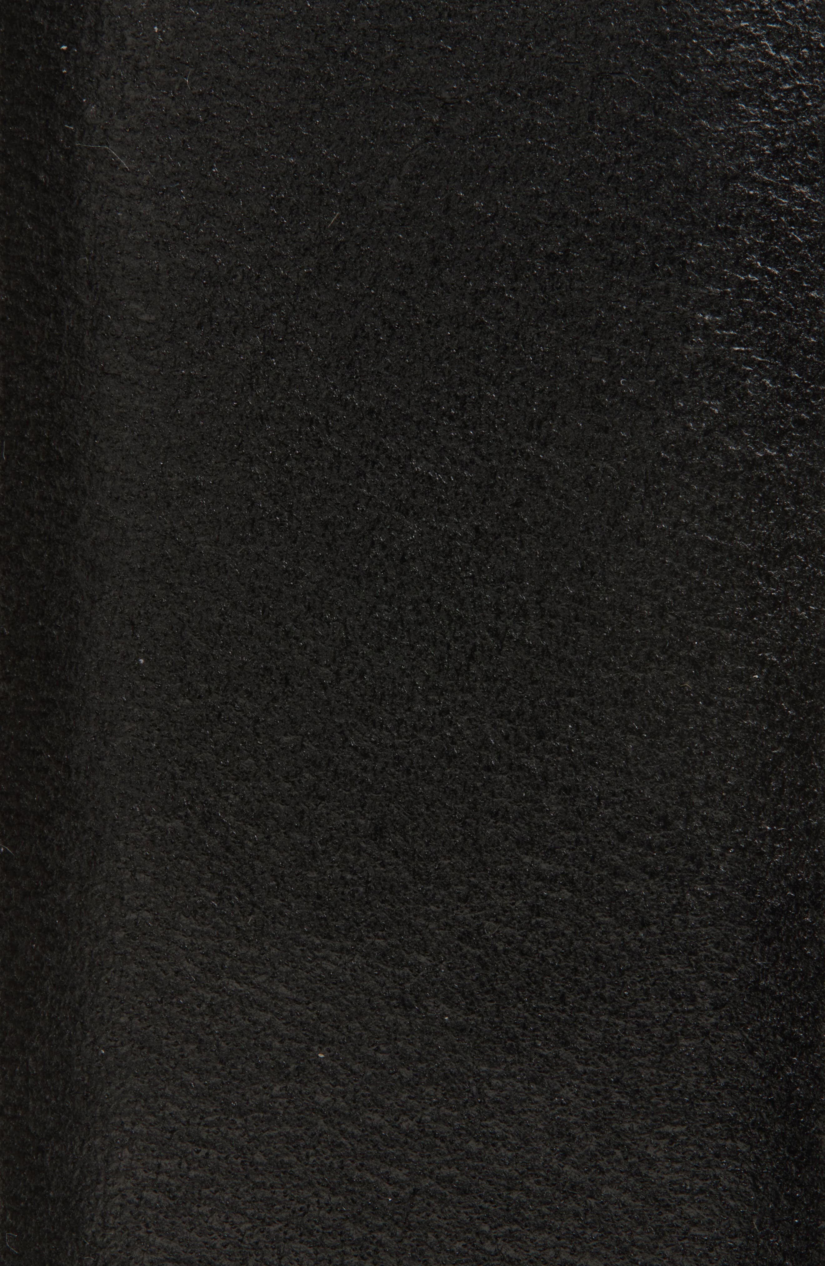 McQueen Sling Leather Belt in Black/Silver at Nordstrom - 2