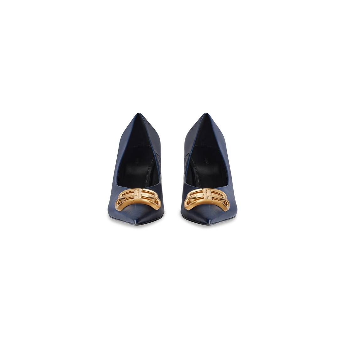 Women's Square Knife Bb 80mm Pump  in Navy Blue - 3